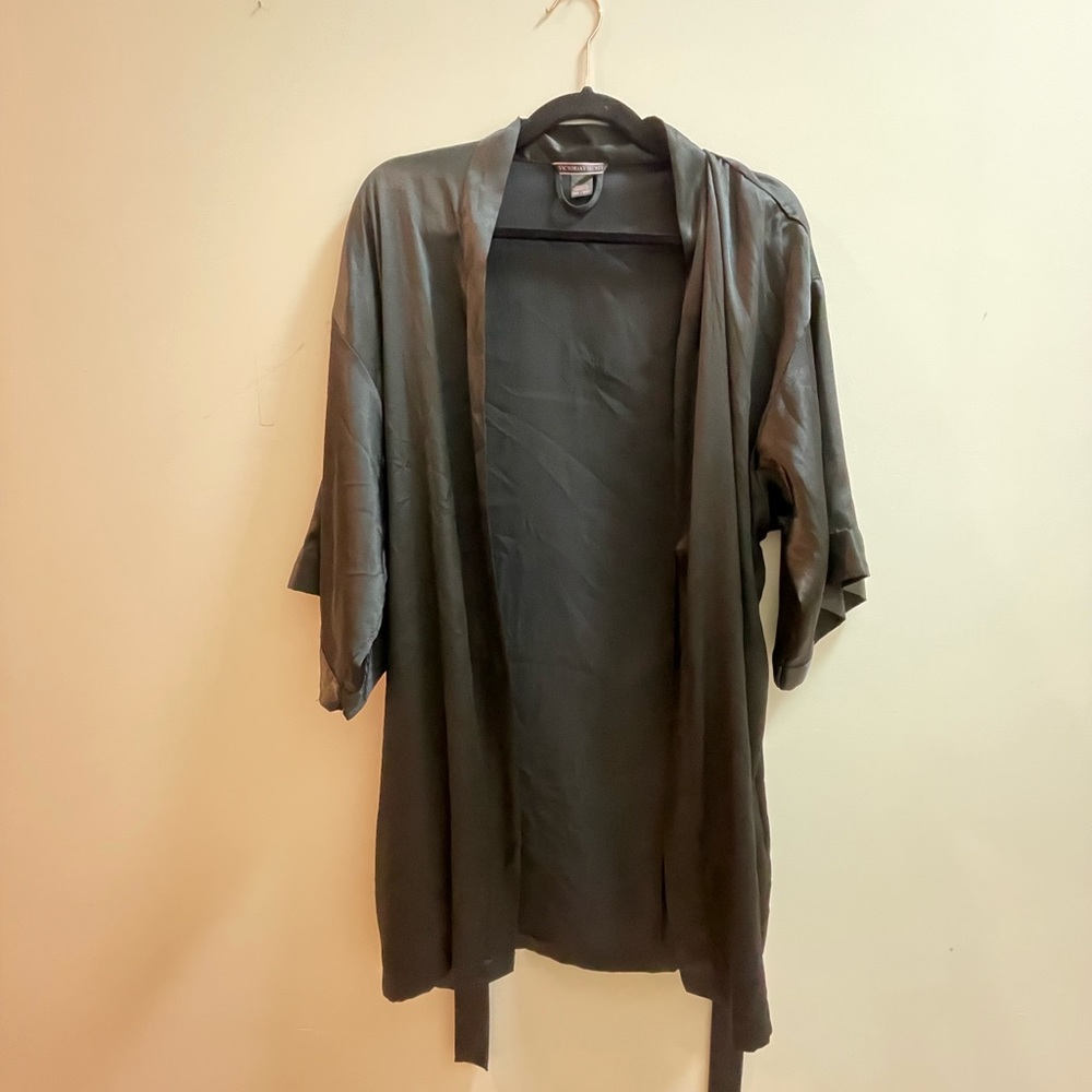 Victoria’s Secret silk bathrobe